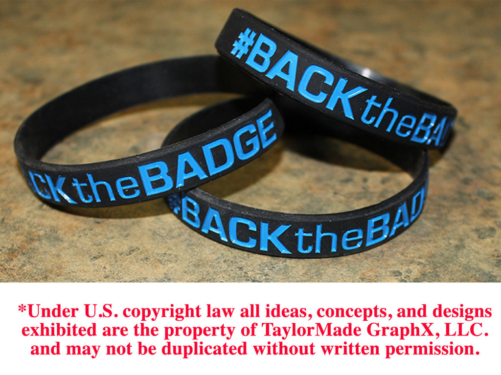 #BackTheBadge Bracelets