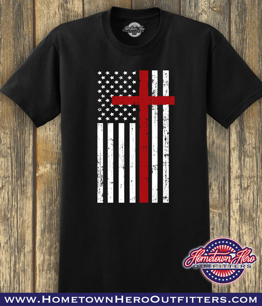 Cross Flag Tees