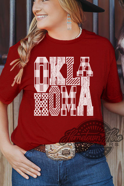 Oklahoma Block Print Shirts
